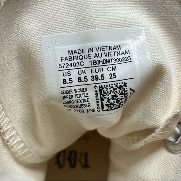 Converse Chuck Taylor All Star Lift High 'Summer Spirit - Sunflower Season' - Picture 6 of 7